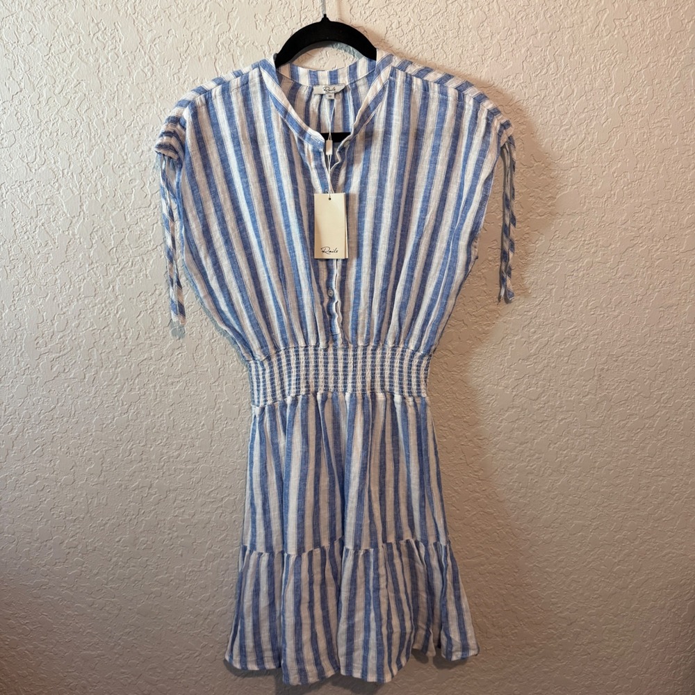 Rails Samina Casablanca Stripe Mini Dress XS Coastal Preppy 20U-156D-6087
